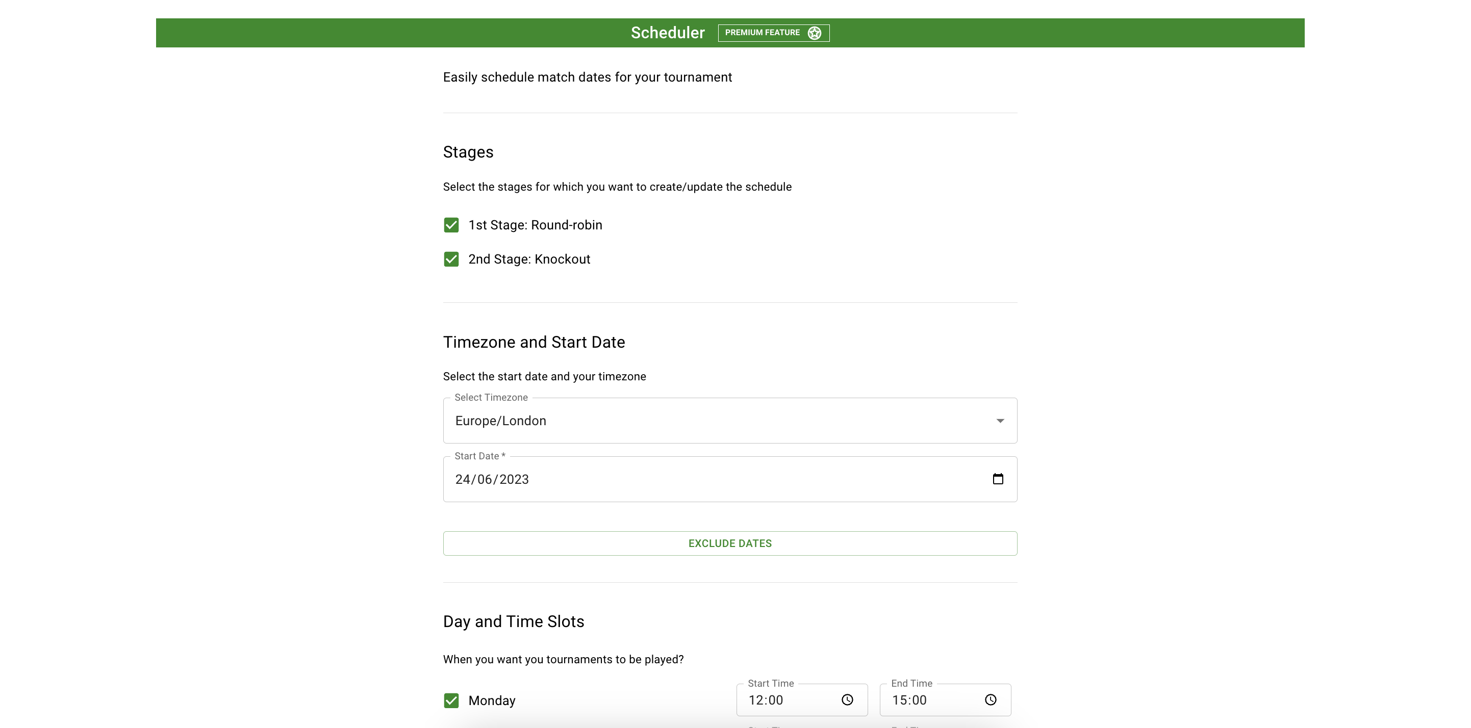 Online Brackets maker: create branded knockout tournaments