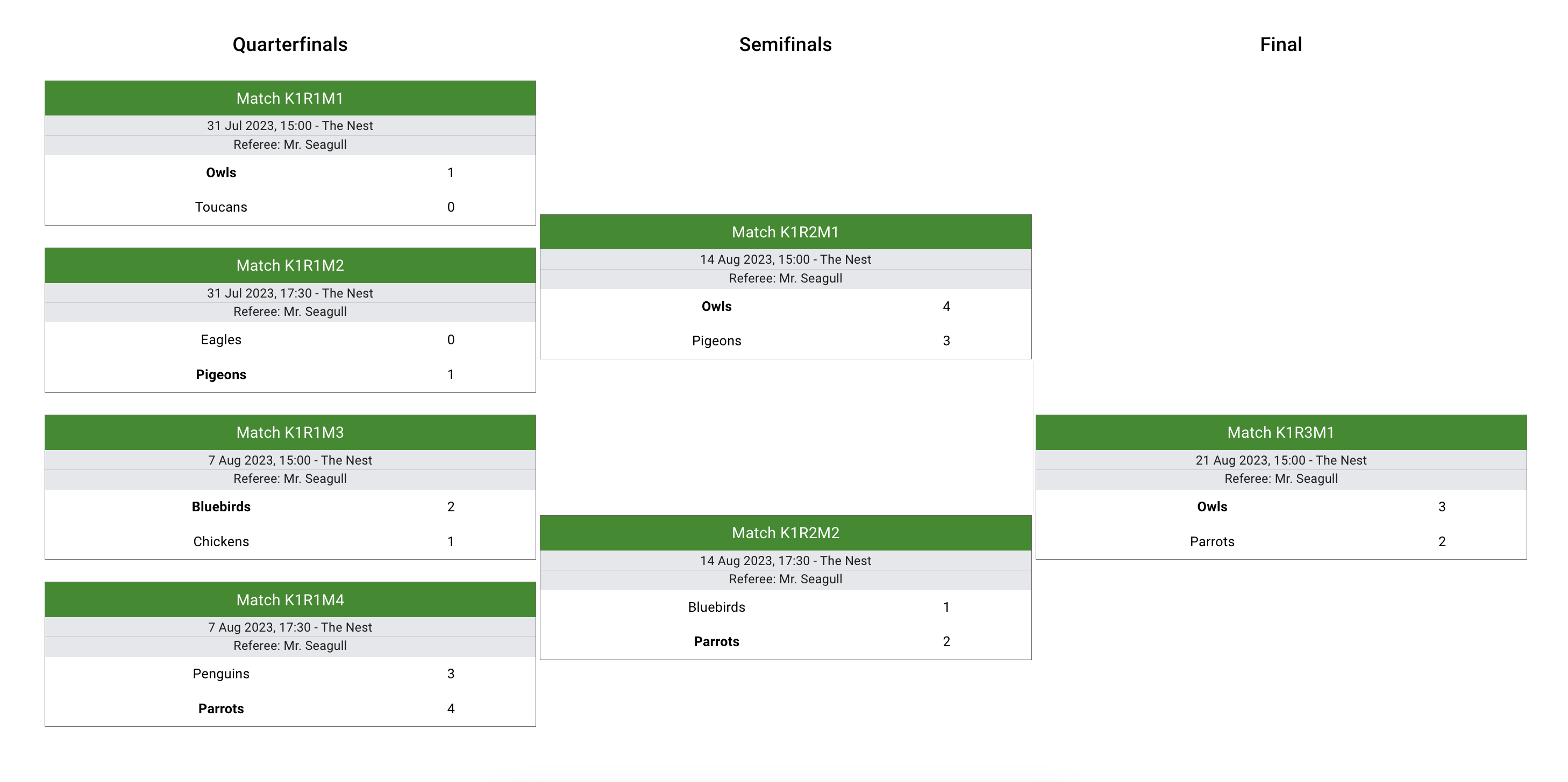 Futsal Tournament Maker by eniblo